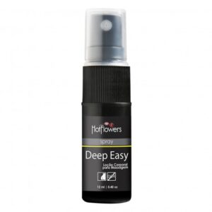 Anestésico Anal Deep Easy Loção em Spray 12ml Hot Flowers - Sexshop