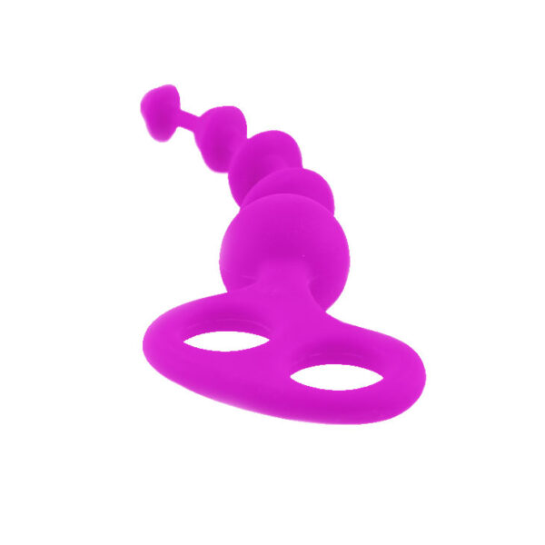Plug Anal Esferas de pênis em Silicone Pretty Love BEEDS