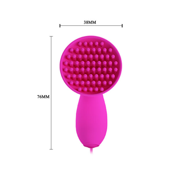 Vibrador bullet Silicone 12 modelos de vibrações BRADY - Sexshop