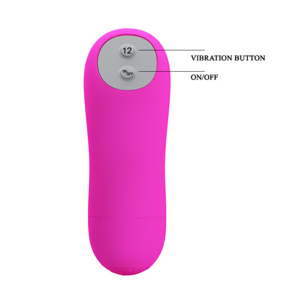Vibrador bullet Silicone 12 modelos de vibrações BRADY - Sexshop