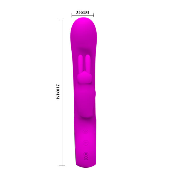 Vibrador Pretty Love Webb - Recarregável USB - Puro Silicone 12 Vibrações - Sexshop