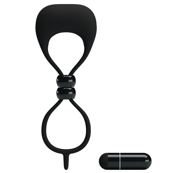 Anel Peniano e Anel para Escroto com Vibrador - Pretty Love Locker - Sexy Shop