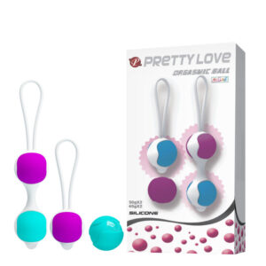 Bola orgásmica Pretty Love orgasmic ball com Pesos de 30 e 40g - Sexshop