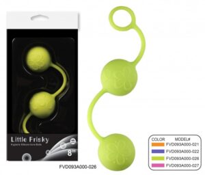 Bolas pompoar silicone relevo floral - LITTLE FRISKY - NANMA - Sexshop-0