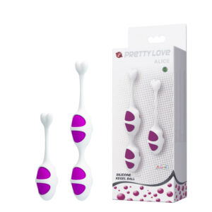 Bolinha Pompoarismo Orgasmo Silicone Triplo PRETTY LOVE ALICE - Sexshop