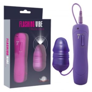 Vibrador Bullet com 7 Modos de Vibro - Emite Luzes - Sex shop