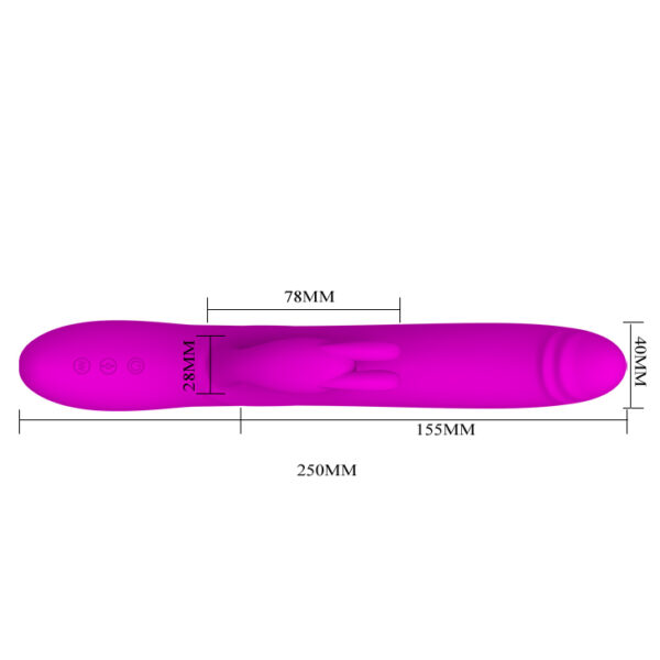 Vibrador Silicone Recarregável - Metralhadora - Byron - Sex shop