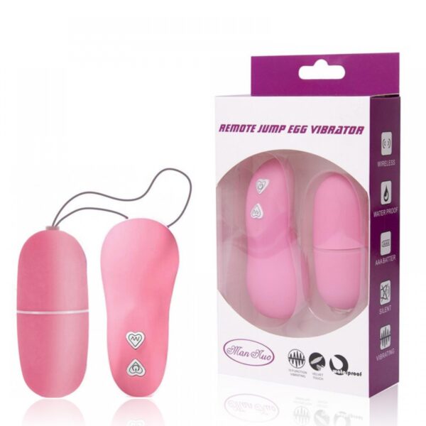 Vibrador Bullet com Controle Wireless e Indicador em LED 10 Modos de Vibração - Sex shop