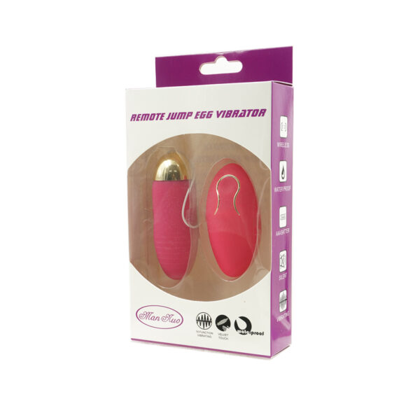 Vibradores Bullet revestido em silicone com controle Wireless - Sexshop