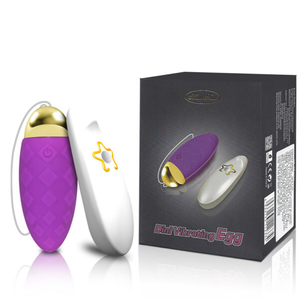 Cápsula Vibratória Texturizada Wireless com 10 Modos de Vibração - MAN NUO DINI VIBRATING EGG - Sex shop