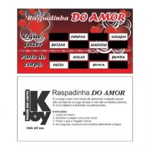 Kit Raspadinha do Amor - Sexshop