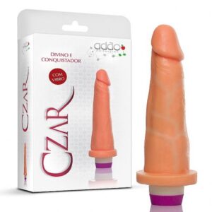 Pênis Czar 8" - Vibrador Multivelocidade - Sexshop