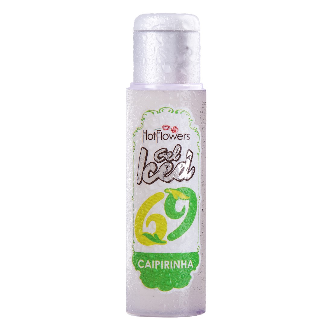 Gel Gelado Aromatizante Sabor Caipirinha 35ml HotFlowers - Sexshop