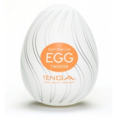 Caixa com 6 Masturbadores Tenga Egg - Twister - Sexshop