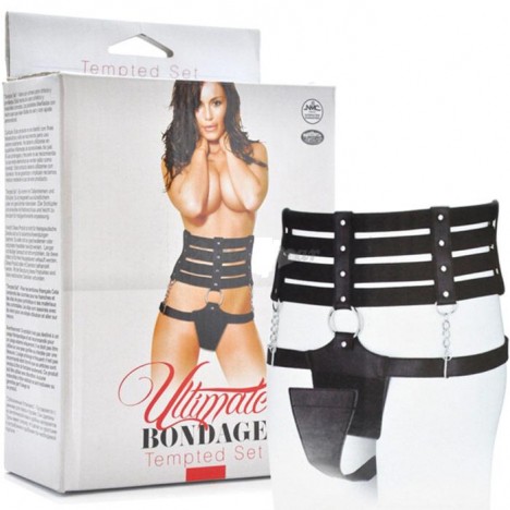 Cinto de castidade feminino - ULTIMATE BONDAGE TEMPTED SET - NANMA - Sexshop