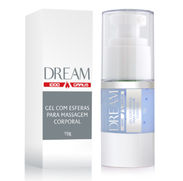 Dream Excitante 100 graus - Gel para Massagem com Esferas - 19g - Sexshop