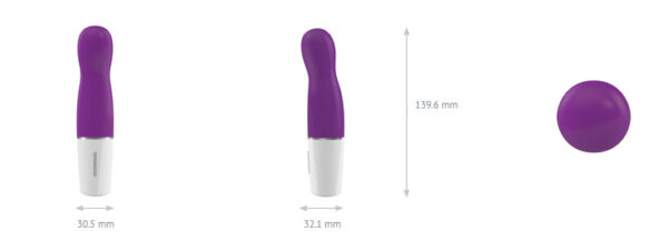 Vibrador, D3 - Violet - OVO LifeStyle - Sex shop