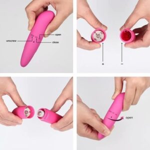 Vibrador Ponto G Feminino - Liso - Sexshop