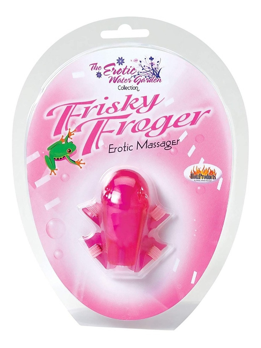 Estimulador clitoriano de sapo - FRISKY FROGUER EROTIC MASSAGER - HOTT PRODUCTS