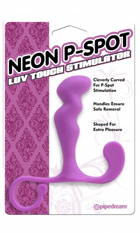 Estimulador de próstata - NEON P-SPOT Lilás - PIPEDREAM - Sexshop-4526
