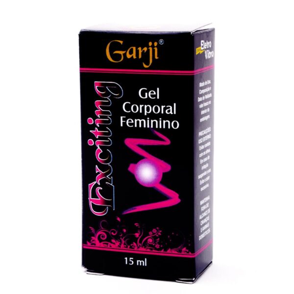 Kit 03 Exciting Excitante feminino Elétrico 15ml Garji - Sexshop