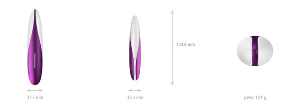 Vibrador, F11 - Metalic Violet - OVO LifeStyle - Sex shop