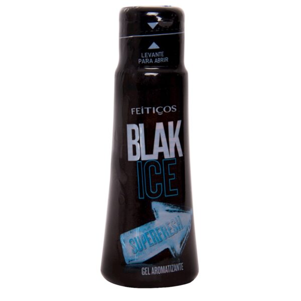 Kit 03 Gel Comestível Gelado SuperFresh Black Ice 40ml - Sex shop