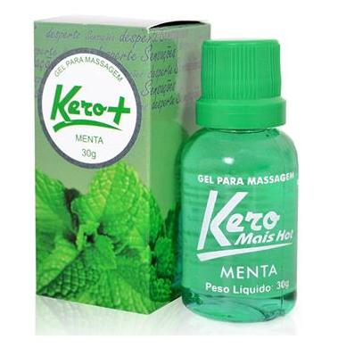 Gel Comestível Kero Mais Menta 30gramas - Sexshop
