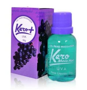 Gel Comestível Kero Mais Uva 30gramas - Sexshop