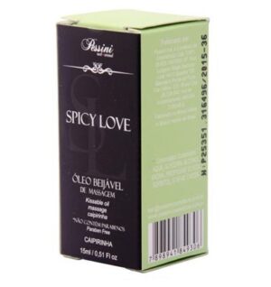 Gel Comestível Spicy Love 15ml Pessini Caipirinha - Sexshop