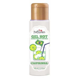 Gel Quente Aromatizante Hot Caipirinha 35ml HotFlowers - Sexshop