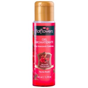 Gel Quente Aromatizante Frutas Vermelhas 35ml HotFlowers - Sexshop