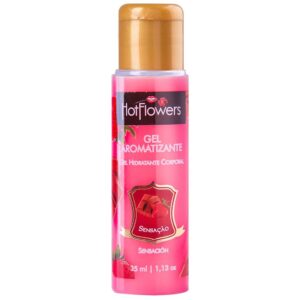 Gel Quente Aromatizante Sensação 35ml HotFlowers - Sexshop