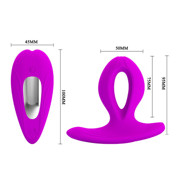 Plug Anal Wireless com 12 Modos de Vibração e Sistema de Contração e Expansão - PRETTY LOVE - Sexyshop