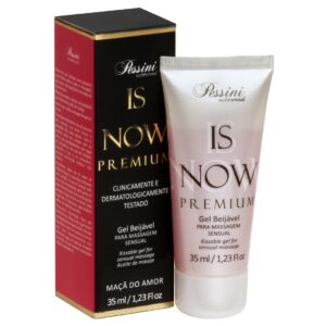 Is NOW! Premium Gel Quente Comestível Maça do Amor 35ml Pessini - Sex shop-0