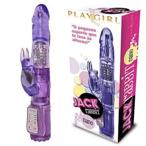 Vibrador Jack Rabbit Nano Lilás - Vibrador Rotativo - Sex shop