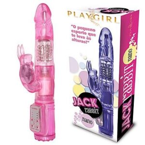 Vibrador Jack Rabbit Nano Rosa - Vibrador Rotativo - Sex shop