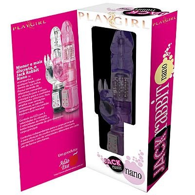 Vibrador Jack Rabbit Nano Rosa - Vibrador Rotativo - Sex shop