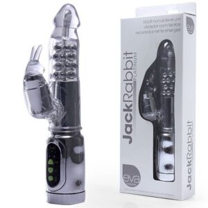 JACK RABBIT PLATINUM - Vibrador rotativo com esferas massageadoras - Sex Shop