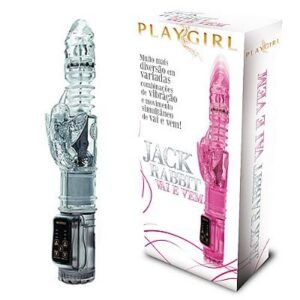 Jack Rabbit vai e Vem Clear - Vibrador - Sex shop-0