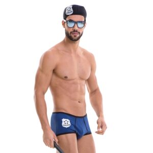 Kit Fantasia Masculina Policial Sapeka - Sexshop