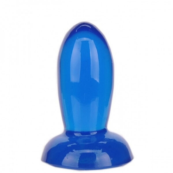 Plug anal Bolinha 9x3,2cm Azul - Sexy shop