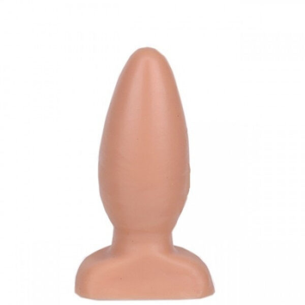 Plug anal torpedo macio Bege - Sexshop