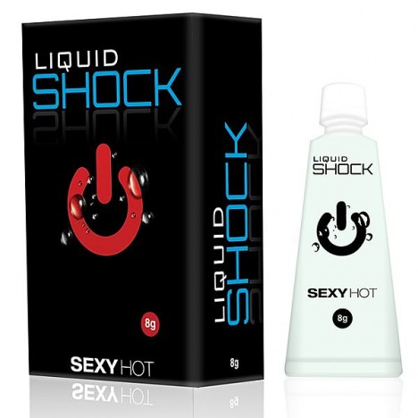 Liquid Shock - 8 gramas bisnaga - Gel eletrizante - Sexshop