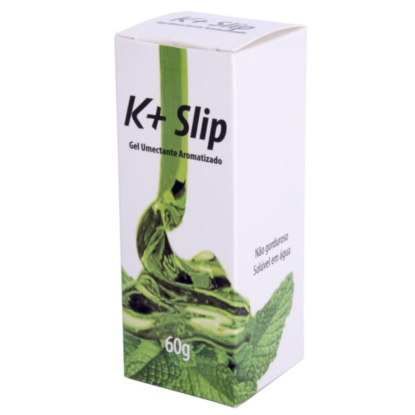 Lubrificante K+ Slip Aromático 60g Menta - Sexshop