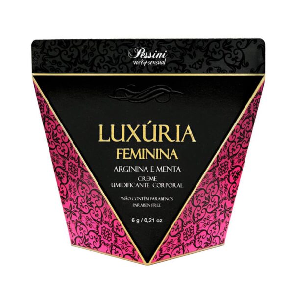 Luxúria Excitante Feminino 03 Sachês Pessini - Sexshop