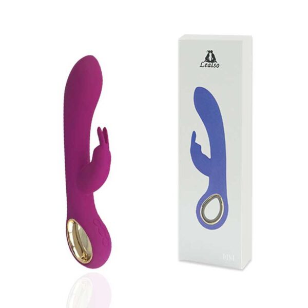 Vibrador Ponto G Com Alça em Metal Dourado - LEALSO - Sexy shop