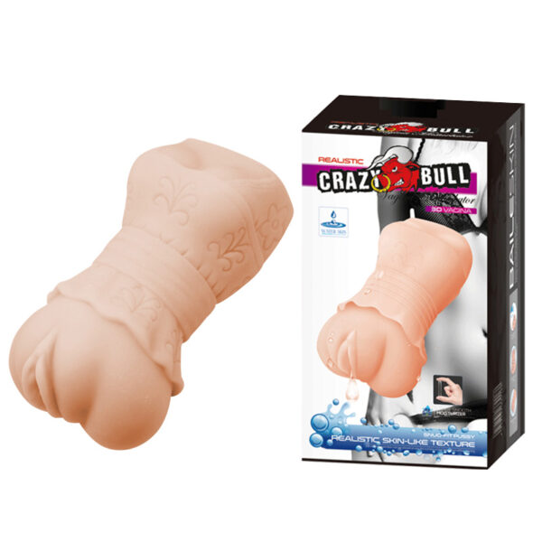 Masturbador Formato Corpo Feminino com Detalhes em Alto Relevo - CRAZY BULL VAGINA MASTURBATOR - Sexy shop