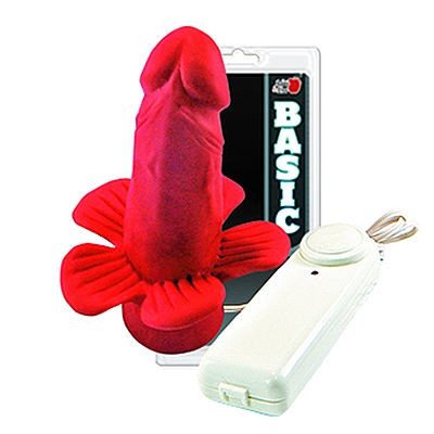 Vibrador Feminino pênis pequeno e Flor - Sex shop