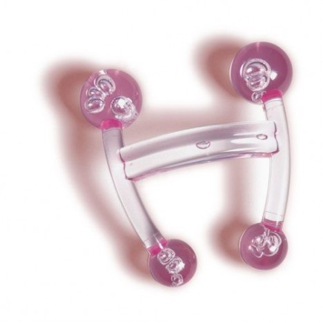 Massageador Erótico em Acrílico Hot Flowers - Sexshop